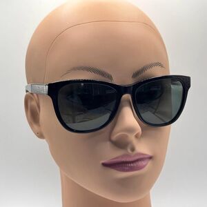 NEW Ladies Y2K Polo Ralph Lauren Plastic Sunglasses RA5196 Black/Grey 54/16/135